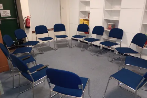 Bow Room - circle of chairs